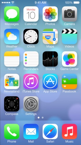 iOS 7 Home